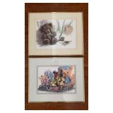 Children�s Teddy Bear Signed Print Ratterman Children�s Teddy Bear Signed Print Ratterman