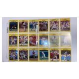 MLB Fleer Player Cards, 2 Sheets/18 Cards MLB Fleer Player Cards, 2 Sheets/18 Cards