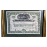 1910 Magma Copper Company Stock Shares 1910 Magma Copper Company Stock Shares