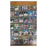 MLB Baseball Player Cards, 4 Sheets/36 Cards MLB Baseball Player Cards, 4 Sheets/36 Cards