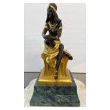 D.H Chiparus European Finery Bronze Sculpture D.H Chiparus European Finery Bronze Sculpture