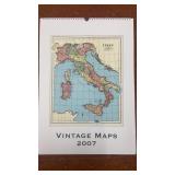 Vintage Maps Calendar 2007 Vintage Maps Calendar 2007
