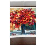 Floral Print Singed Milkia, 181/480, 27.5 x 27 Floral Print Singed Milkia, 181/480, 27.5 x 27