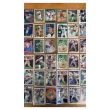 MLB Baseball Player Cards, 4 Sheets/36 Cards MLB Baseball Player Cards, 4 Sheets/36 Cards