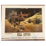 Bill Anton Original Western Art Print Bill Anton Original Western Art Print