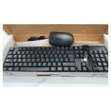 Wired Keyboard/Dell Mouse QR-80