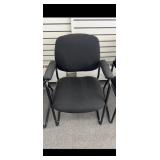Black Office Chair 22x33"