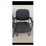 Black Office Chair 22x33"