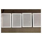 Infinity ERS 640 in Wall White Speakers (4)