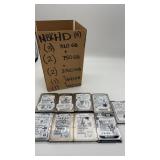 Notebook Hard Drives, Various GB, Toshiba, Hitachi