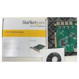 NIB StarTech 7 Port PCI USB Card Adapter