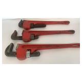 3 Heavy Duty Monkey Wrenches