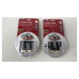 (2) HDMI Cables