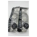 6" Null Modem Cable Qty6