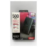 Sony 500GB External Hard Drive, Sealed Box