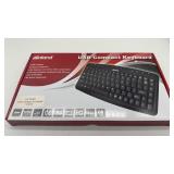 NIB USB Compact Keyboard 88 Keys, USB 11.75x6.5"