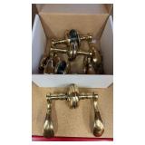 (4) Brass Door Handles