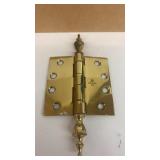 Lot of Lawrence Door Hinges Brass