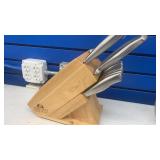 Chicago Cutlery Butcher Block & 11 Pc. Knife Set