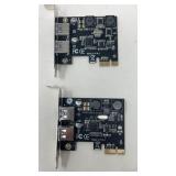 (2) PCI USB 3.0 Adapator