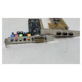 PCI sound card & PCI FireWire Card
