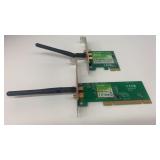 (2) Wireless Network Adapters