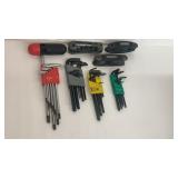 Lot of Various Allen Wrenches