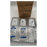 Seagate, WD Hard Drives Various GB, Qty 6,