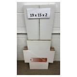 19x15x2 Boxes, Qty 26