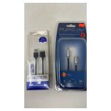 WM Port USB Cable 3.5mm to 3.5mm Audio Jack Port