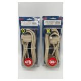 Premium SCSI High Speed Cable 10FT, Qty 2