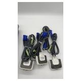 (4) 10 Gear KVM Switch