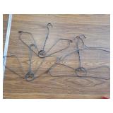 Vintage clothes hangers