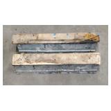 2 metal sawhorses