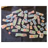 Postage stamps from Cuba