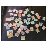 Postage stamps from Japan
