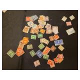 Postage stamps from Britain and Gibraltar