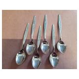 Small sugar spoons. 4ï¿½ins.