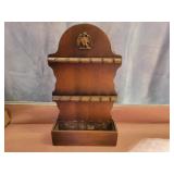 Wooden spoon display shelf. 18x10ï¿½.