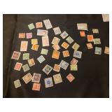 Postage stamps from Czechoslovakia and Yugoslavia
