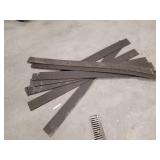 Concrete expansion strips. 8 pieces 5ft each.