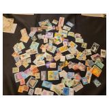 Postage stamps from Egypt, Jordan and Syria
