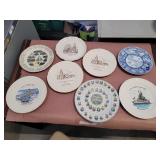 Assorted collectors plates
