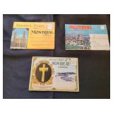 Souvenir photo folders from Montreal, Canada