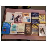 Child care and behavioral books.
