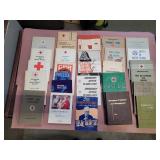 Vintage first aid books