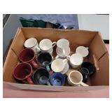 Coffee mugs in one box
