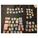 Postage stamps from Peru, Ecuador, Venezuela and