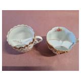 Mustache teacups