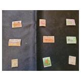 Single Postage stamps from various nations.